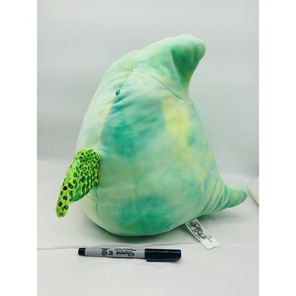 Squishmallow Fletcher Green Pterodactyl Dinosaur Rare 11" Plush Stuffed Toy 2020 - Picture 7 of 15